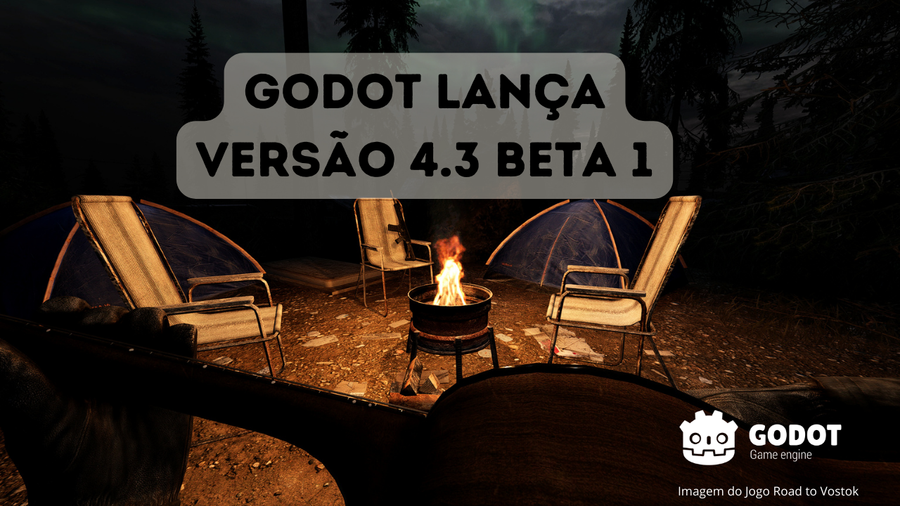 Godot Anuncia Versão 4.3 beta 1 e Versão Final está próxima