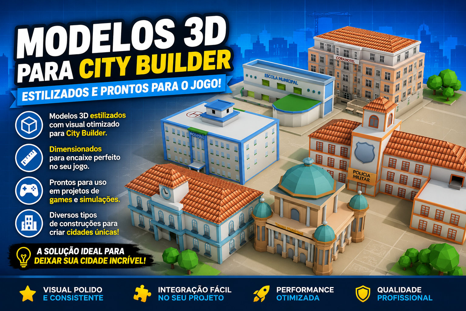 Simple Series 3D Models Pack